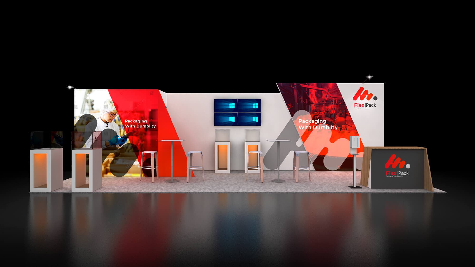 Sensations Exhibits booth design
