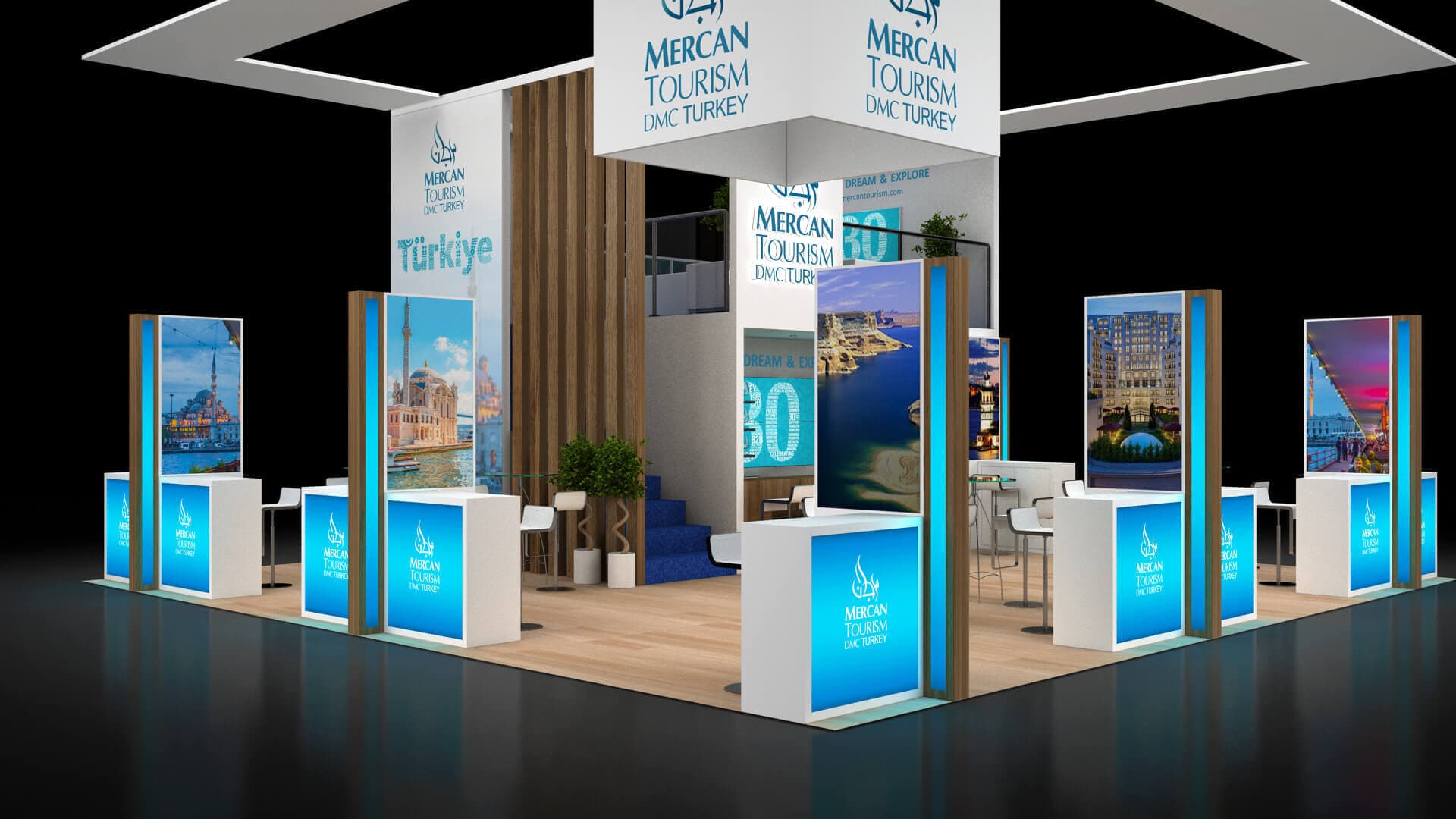 Sensations Exhibits booth design
