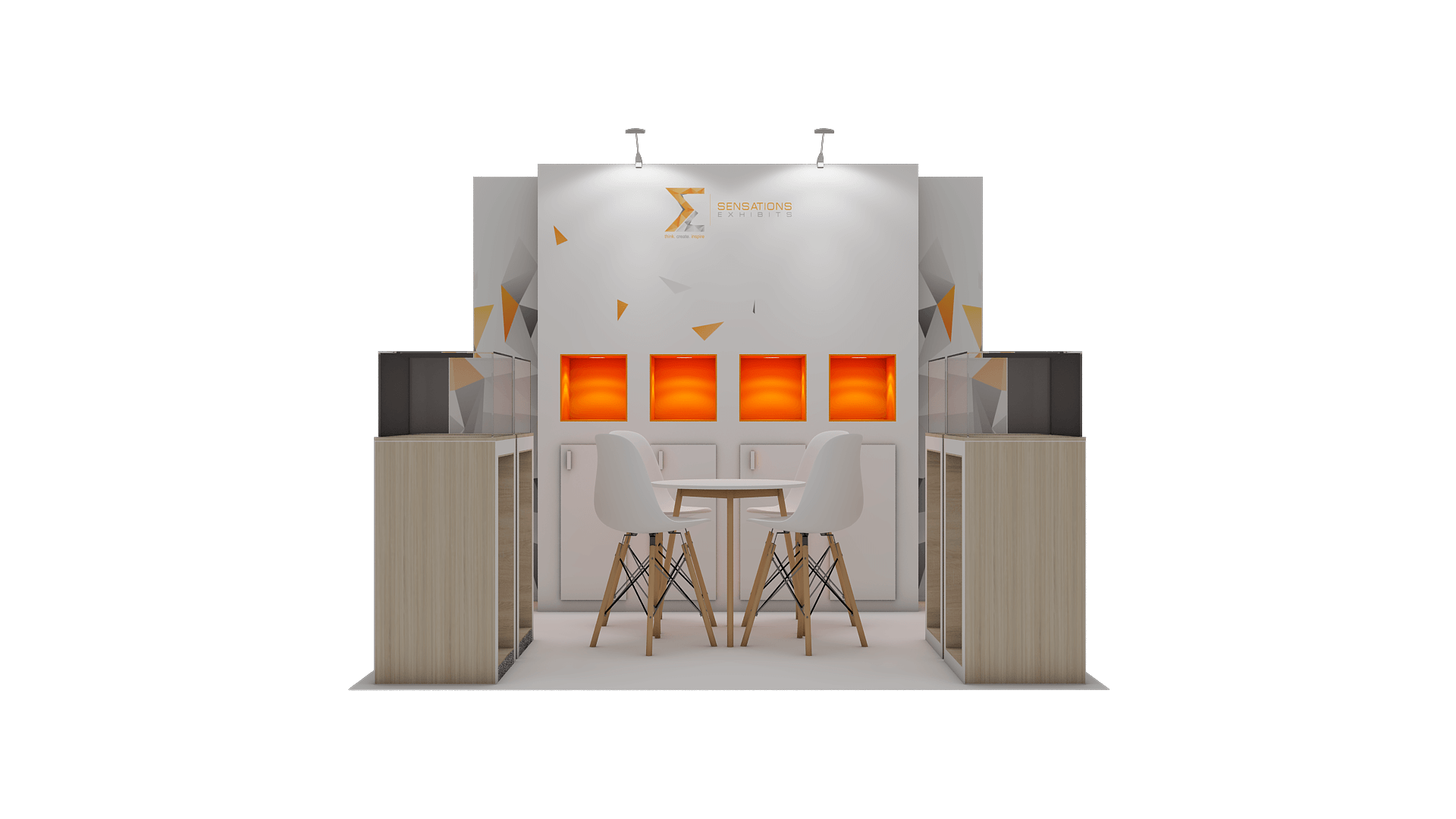 10x10 trade show booth