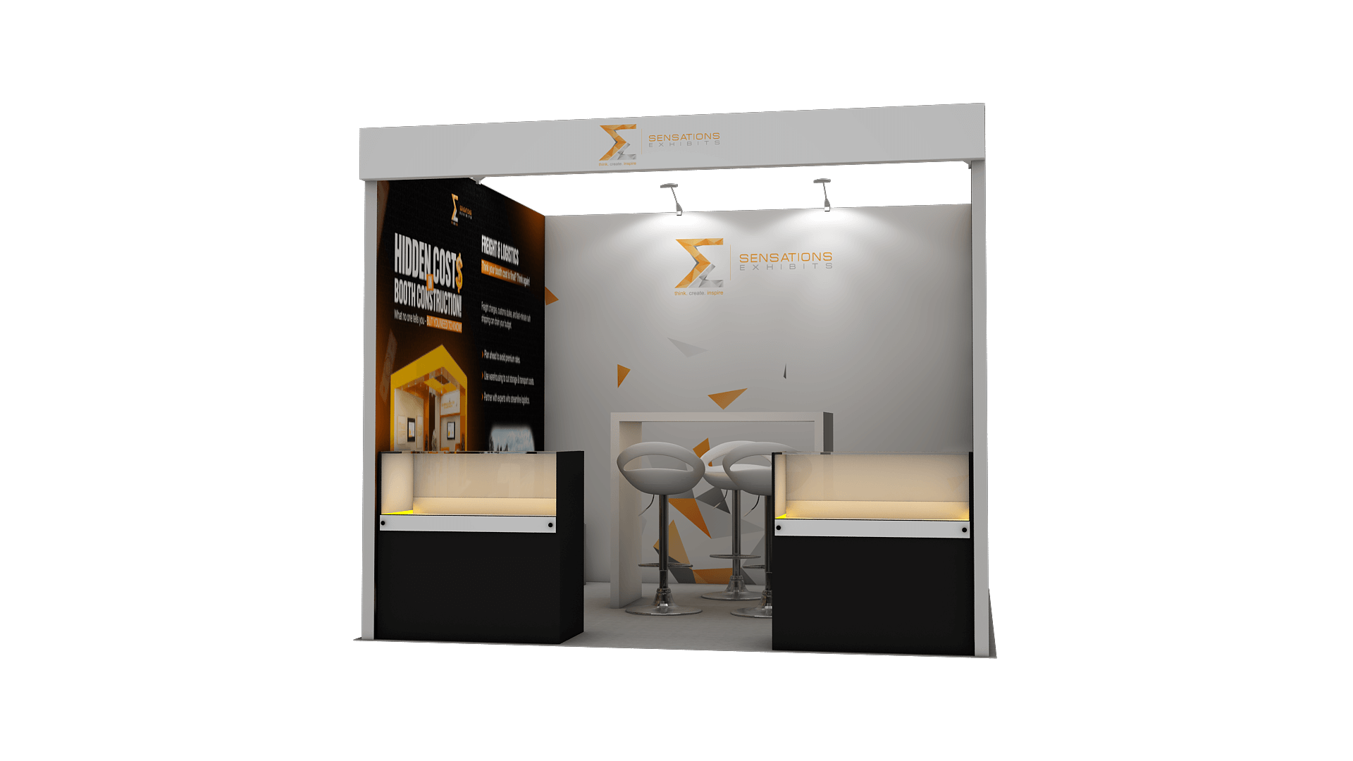 10x10 trade show booth