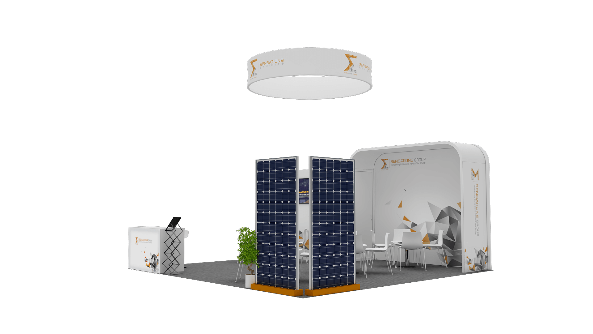20x20 trade show booth