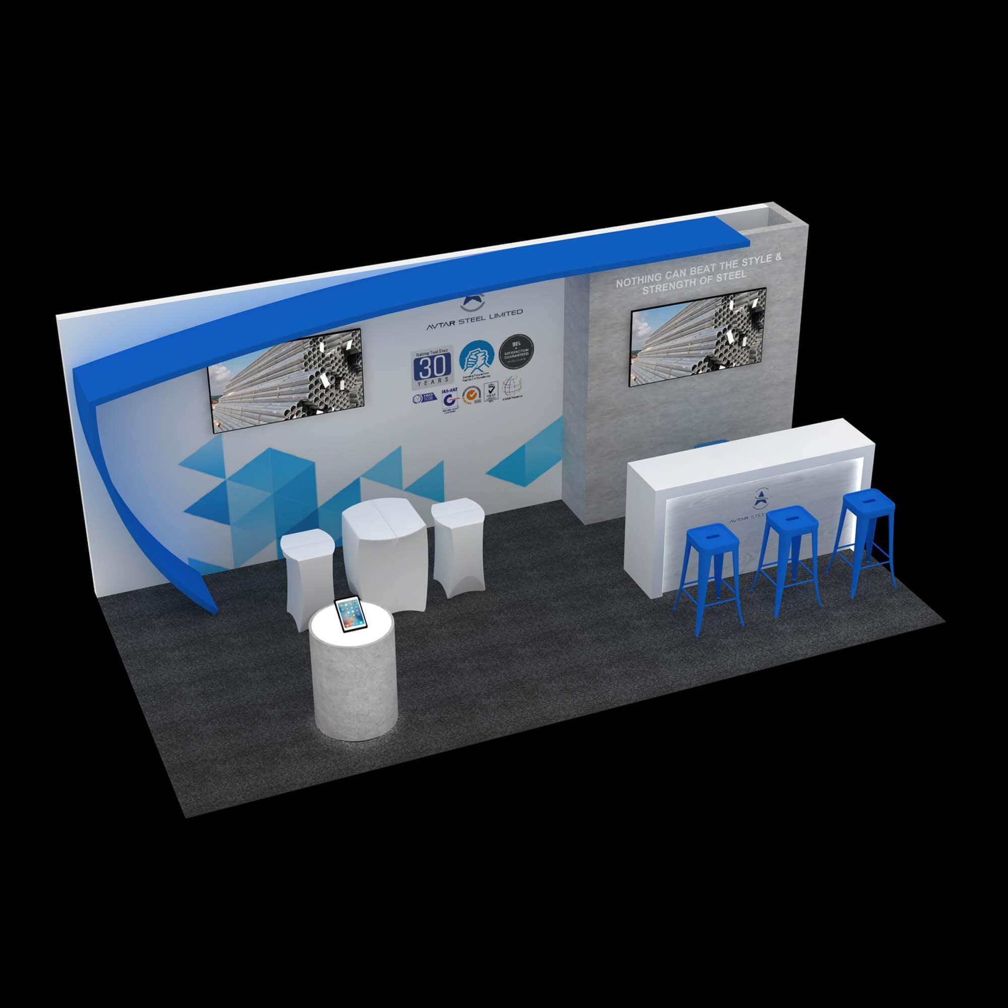 trade show booth rental