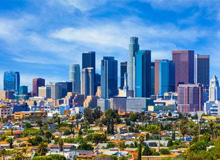 Downtown Los Angeles skyline