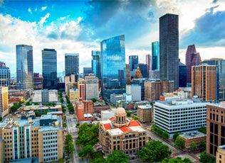 Downtown Houston skyline