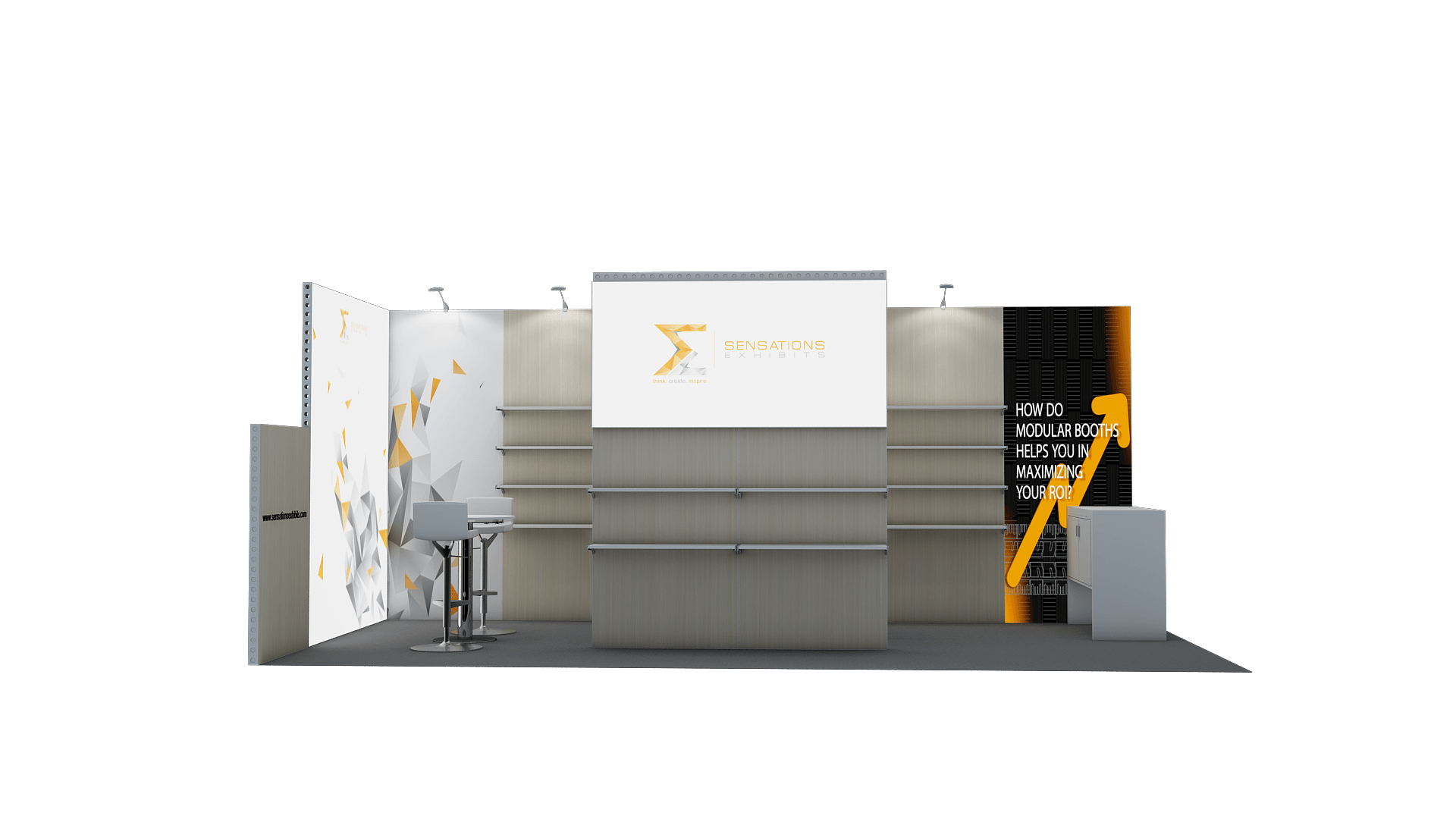 10x20 trade show booth